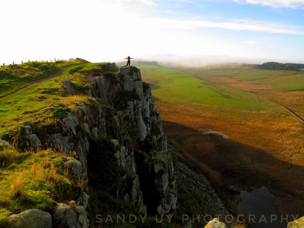 Hadrian's Wall Path in Northumberland National Park