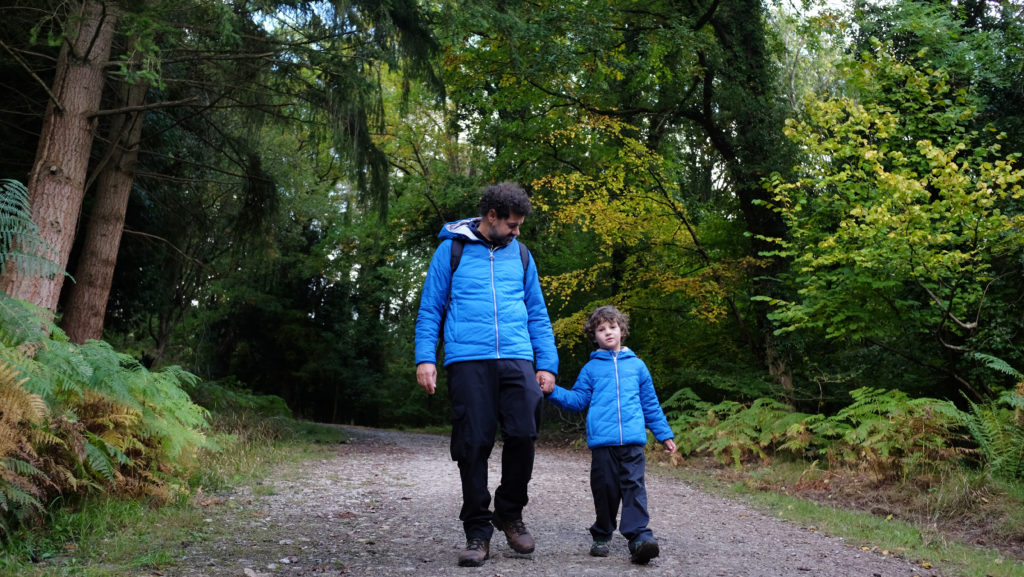 Hunter in the Forest of Dean wearing his Craghoppers CompressLite Jacket