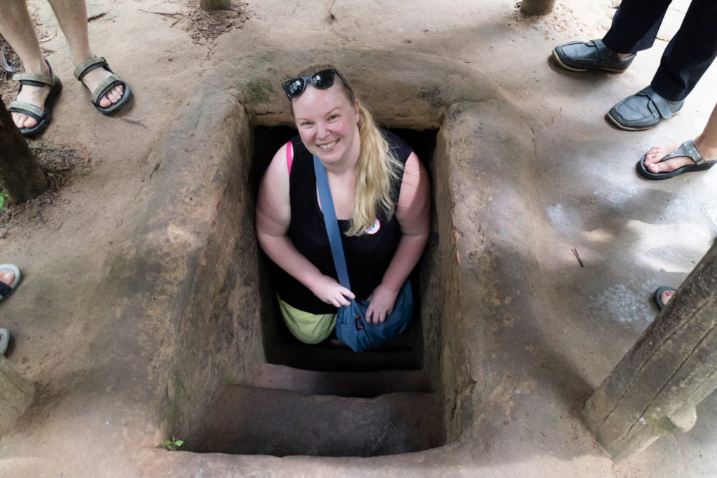 discover the Cu Chi tunnels
