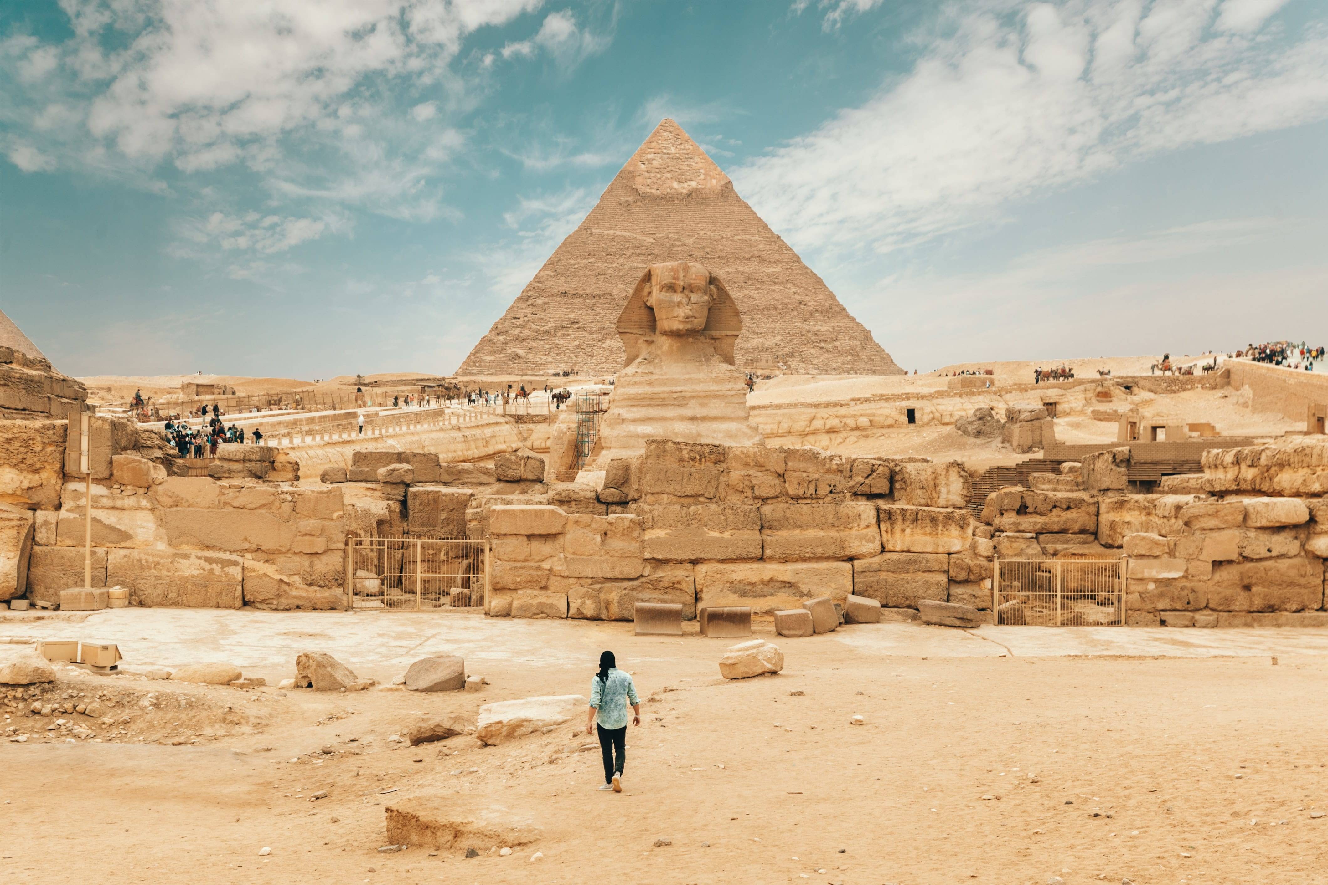 A must see in Egypt - The Great Pyramids and Great Sphinx