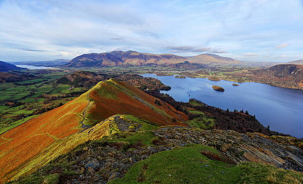 A view from cat bells,Cumbria,England